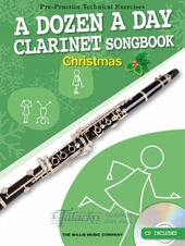 Dozen A Day Clarinet Songbook: Christmas + CD