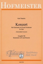 Konzert Es Dur for clarinet in B and orchestra (Darmstädter Konzert)