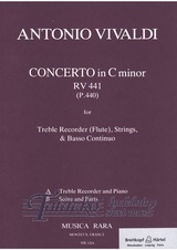 Flute Concerto in C minor RV 441, KV