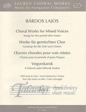 Choral Works for Mixed Voices - Songs for the period after Easter