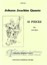 16 pieces for solo flute