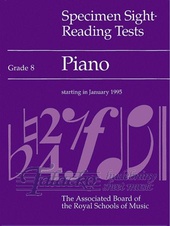 Specimen Sight-Reading Tests for Piano Gr. 8