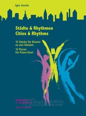 Cities & Rhythms: 12 Pieces for Piano Duet