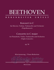 Concerto for Pianoforte, Violin, Violoncello and Orchestra C major op. 56 (Triple Concerto), KV