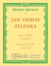 Sonata V für 2 Oboen, Fagott und Basso continuo F-Dur ZWV 181/5