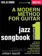 Modern Method for Guitar - Jazz Songbook, Vol. 1 (Book/ Online Audio)