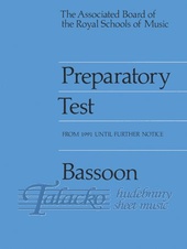 Preparatory Test for Bassoon