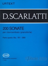 200 Sonate per clavicembalo - parte quarta (no. 151 - 200)