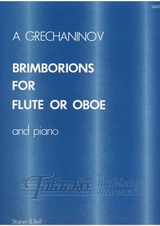 Brimborions for flute or oboe and piano