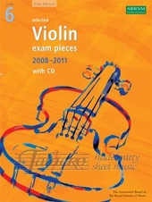 Selected Violin Exam Pieces 2008-2011 gr. 6 - score and part