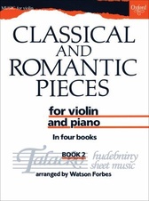 Classical and Romantic Pieces for Violin Book 2