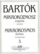 Mikrokosmos 3 for Piano