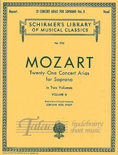 Twenty-One Concert Arias For Soprano Volume II