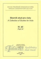 Sborník etud pro violu IV