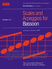 Scales and Arpeggios for Bassoon Gr. 1-8