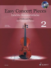 Easy Concert Pieces for Violin and Piano 2