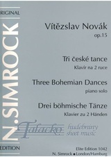Tři české tance op. 15 (Three Bohemian Dance)