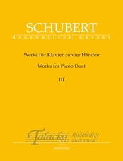 Works for Piano Duet (Four Hands-One Piano), Volume 3