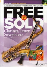 Free to Solo: Clarinet (Tenor Saxophone) + CD