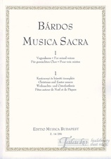Musica Sacra for mixed voices I/1