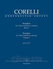 Sonatas for Violin and Basso continuo op. 5, I-VI