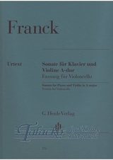 Sonata for Piano and Violin in A major (Version for Violoncello)