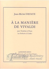 A la maniere de Vivaldi (8e/9e)