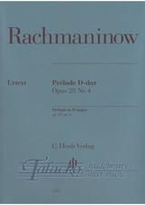 Prélude D major op. 23 no. 4