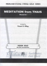 Meditation from Thais (violin)