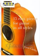 15 easy pieces for guitar in all styles + CD