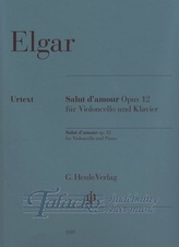Salut d'amour op. 12 for Violoncello and Piano