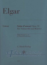 Salut d'amour op. 12 for Violoncello and Piano