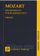 Divertimenti for 2 Oboes, 2 Horns and 2 Bassoons, SP