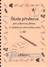 Škola přednesu pro zobcovou flétnu 1.díl - klavírní doprovod