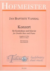 Konzert for Double Bass and Piano E-Major