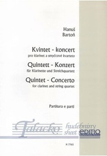 Kvintet - koncert pro klarinet a smyčcové kvarteto