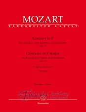 Concerto in F major no. 7 "Lodron-Konzert" KV 242, VP