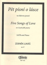 Pět písní o lásce op. 27