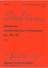 Variations on folksongs op. 105, 107